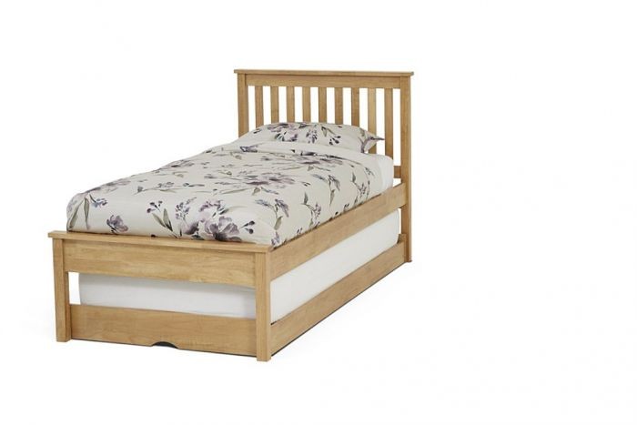 Heather Honey Oak Guest Bed | Guest Beds at Elephant Beds, Cardiff | UK ...