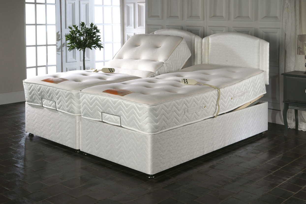 Electric Pocket Spring Bed Adjustable Beds at Elephant Beds, Cardiff